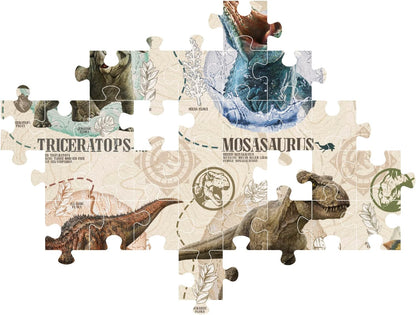 Clementoni Puzzle Infantil 104 Piezas Jurassic World-Desde 6 años (27179