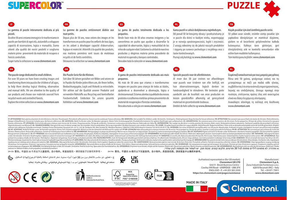 Clementoni - Puzzle Infantil Super 180 Piezas Abrazo Inesperado - Desde 7 años (29785