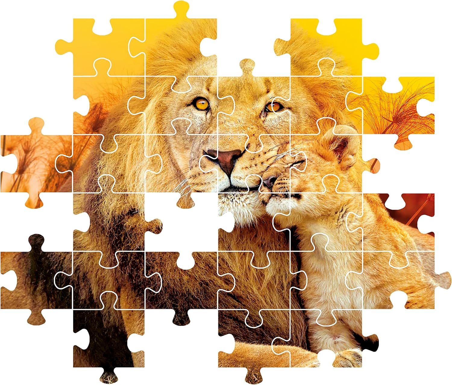 Clementoni - Puzzle Infantil Super 180 Piezas Abrazo Inesperado - Desde 7 años (29785