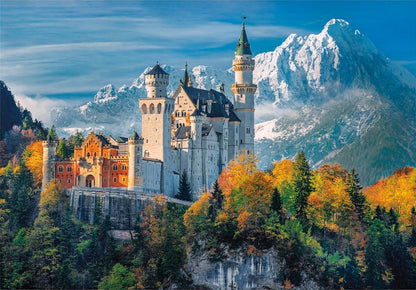 Clementoni 35146 Collection Neuschwanstein Castle 500 Pieces, Jigsaw Puzzle for Adults-Made in Italy