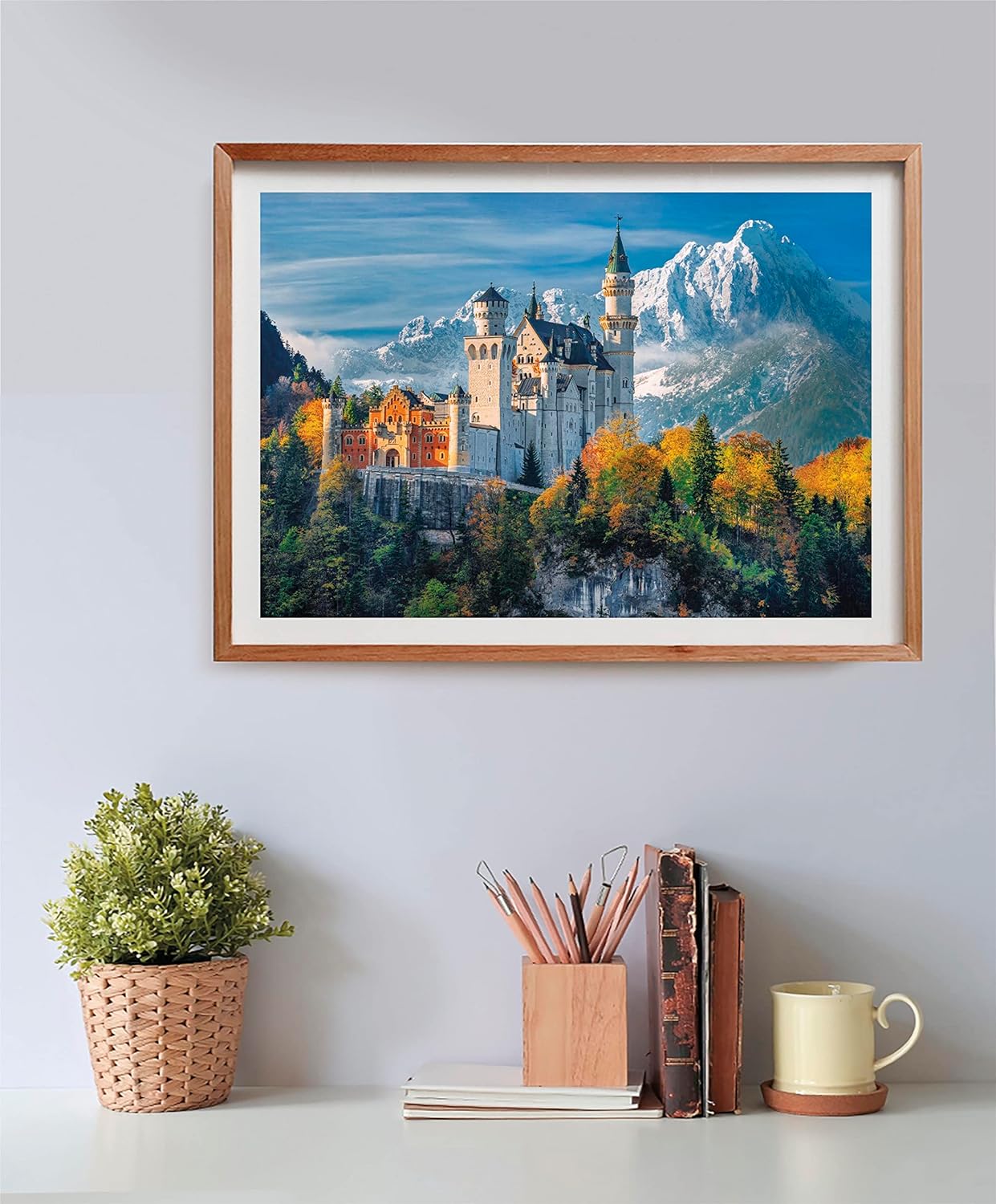 Clementoni 35146 Collection Neuschwanstein Castle 500 Pieces, Jigsaw Puzzle for Adults-Made in Italy
