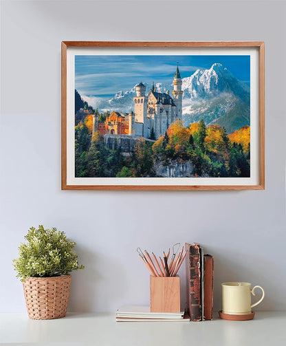 Clementoni 35146 Collection Neuschwanstein Castle 500 Pieces, Jigsaw Puzzle for Adults-Made in Italy