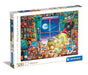 Clementoni - 35148 Collection - to The Moon, Puzzle 500 Teile Für Erwachsene Und Kinder 14 Jahren, Geschicklichkeitsspiel Für Die Ganze Familie