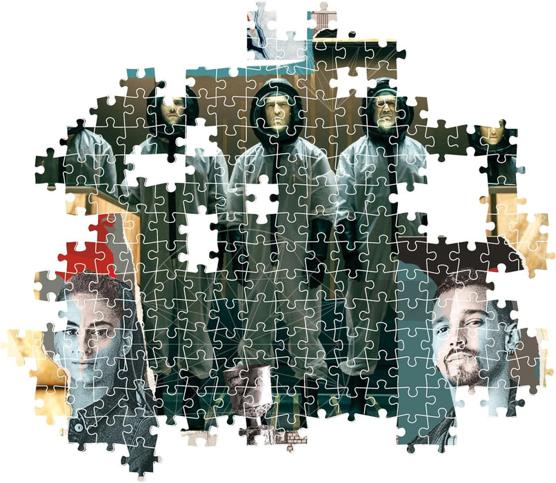 Clementoni 39848 Netflix Casa De Papel Berlin Jigsaw 1000 Pieces-Puzzle for Adults 14-99 Years, Poster Included, Gift for Men/Women, Series La Money Heist, Made in Italy, Multicolor