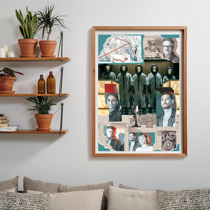 Clementoni 39848 Netflix Casa De Papel Berlin Jigsaw 1000 Pieces-Puzzle for Adults 14-99 Years, Poster Included, Gift for Men/Women, Series La Money Heist, Made in Italy, Multicolor