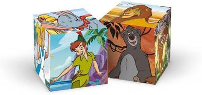 Clementoni 40657 Disney Jigsaw Classic 6 Pieces-Cube Supercolor Children 2-4 Years, Cartoon, Gift for Boy/Girls, Puzzle for Kids, Made in Italy, Multicolor