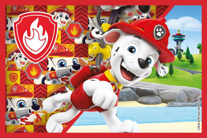 Clementoni Paw Patrol 6 Würfel Puzzle Kinder - Geschicklichkeitsspiel für Kinder ab 3 Jahren - Sensorik- & Motorikspielzeug 40658