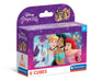 Clementoni 40660 Disney Princess Jigsaw 6 Pieces-Cube Supercolor Children 2-4 Years, Cartoon, Gift for Boy/Girls, Puzzle for Kids, Made in Italy, Multicolor