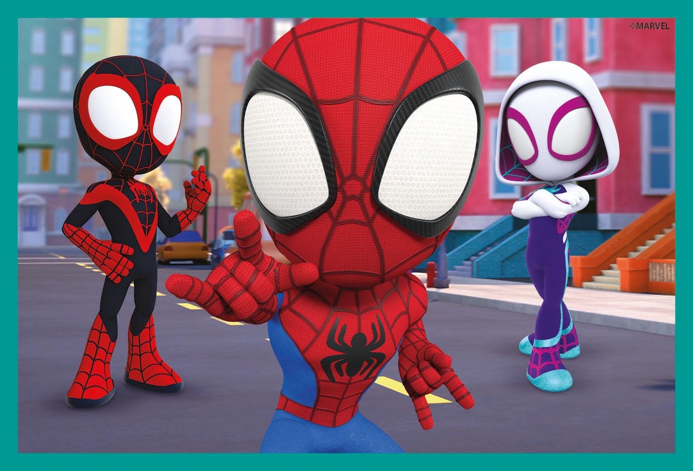 Clementoni 40661 Marvel Spidey And His Amazing Friends Jigsaw 6 Pieces-Cube Children 2-4 Years, Cartoon, Gift for Boy/Girls, Puzzle for Kids, Made in Italy, Multicolor
