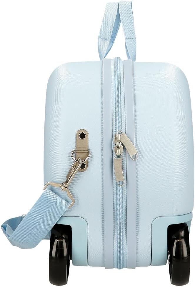 Trolleykoffer Ride On Stitch Blauw