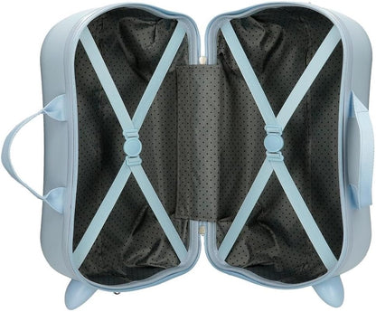 Trolleykoffer Ride On Stitch Blauw