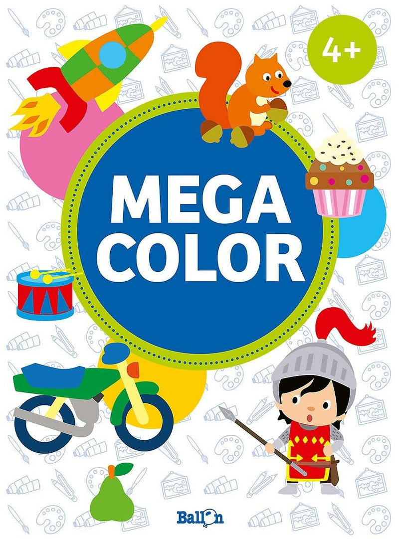Mega Color 4+ (Mega kleurboeken, 1)