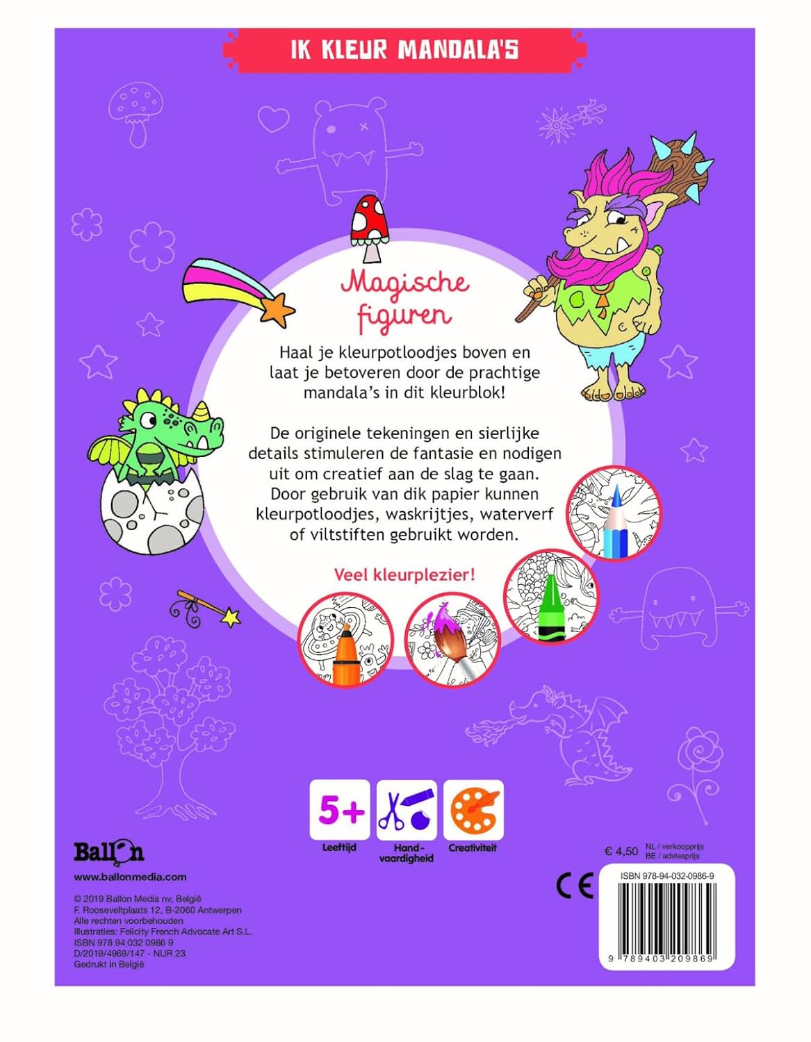 Magische figuren (Ik kleur mandala's, 1