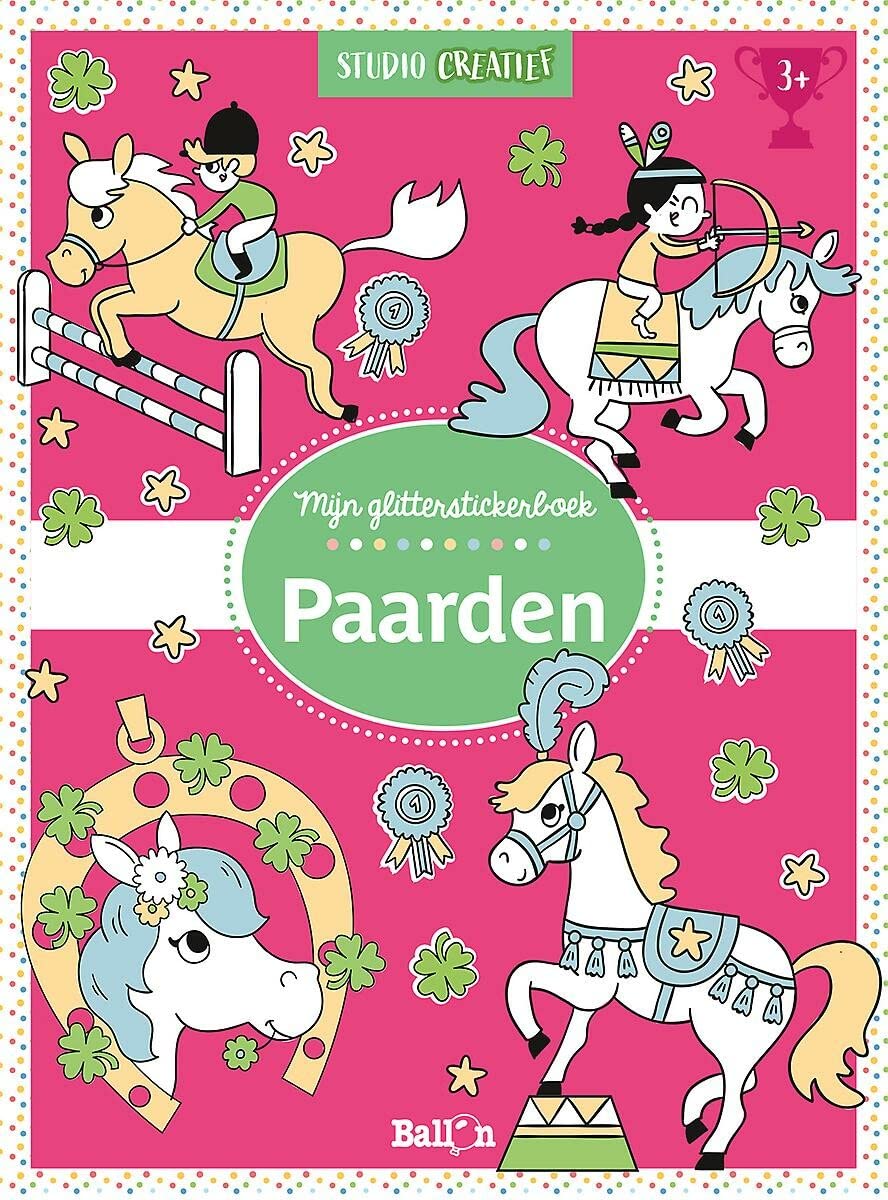 Paarden (Mijn glitterstickerboek, 1
