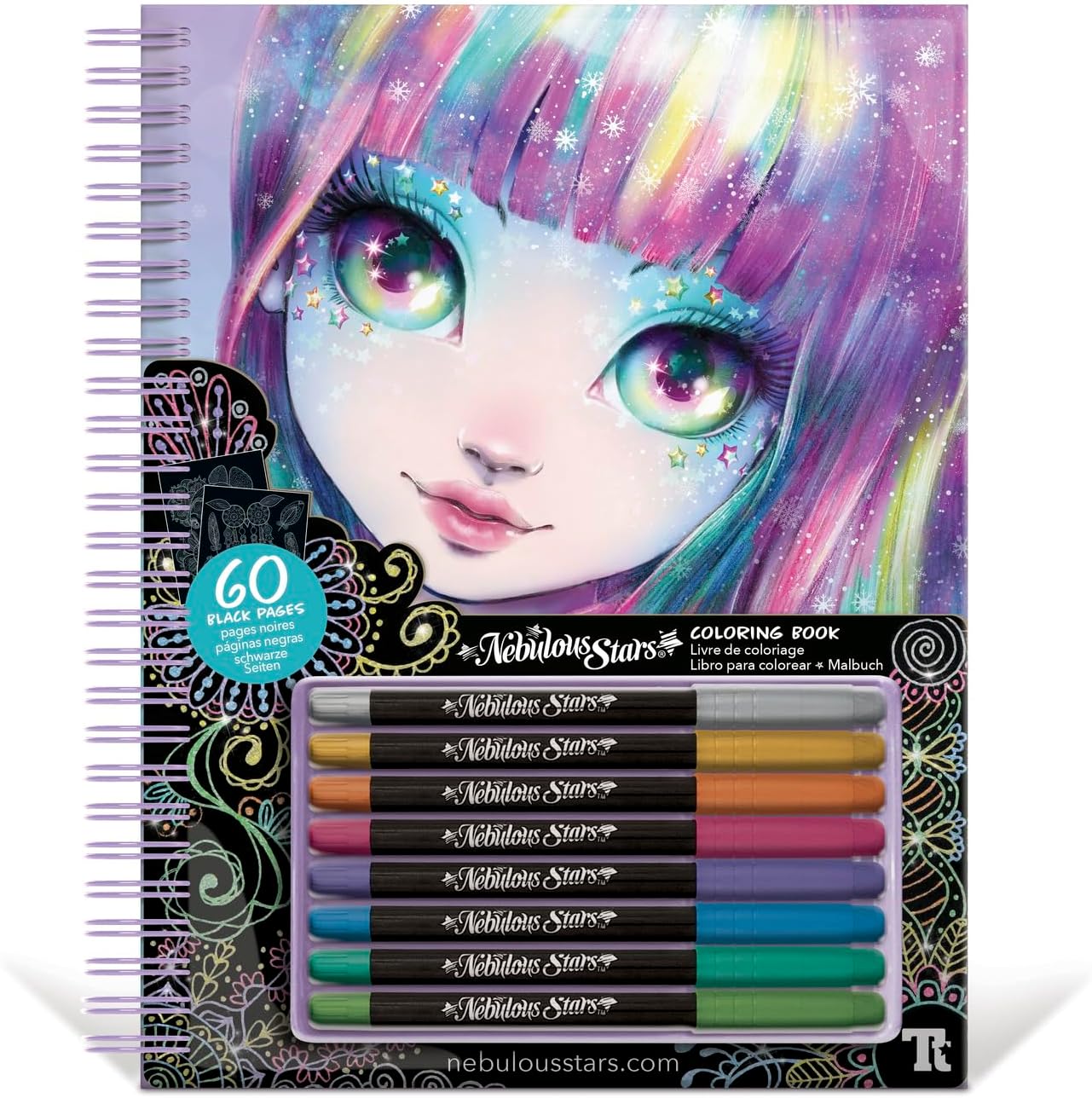 TOYNAMICS Libro da colorare Nebulous Stars