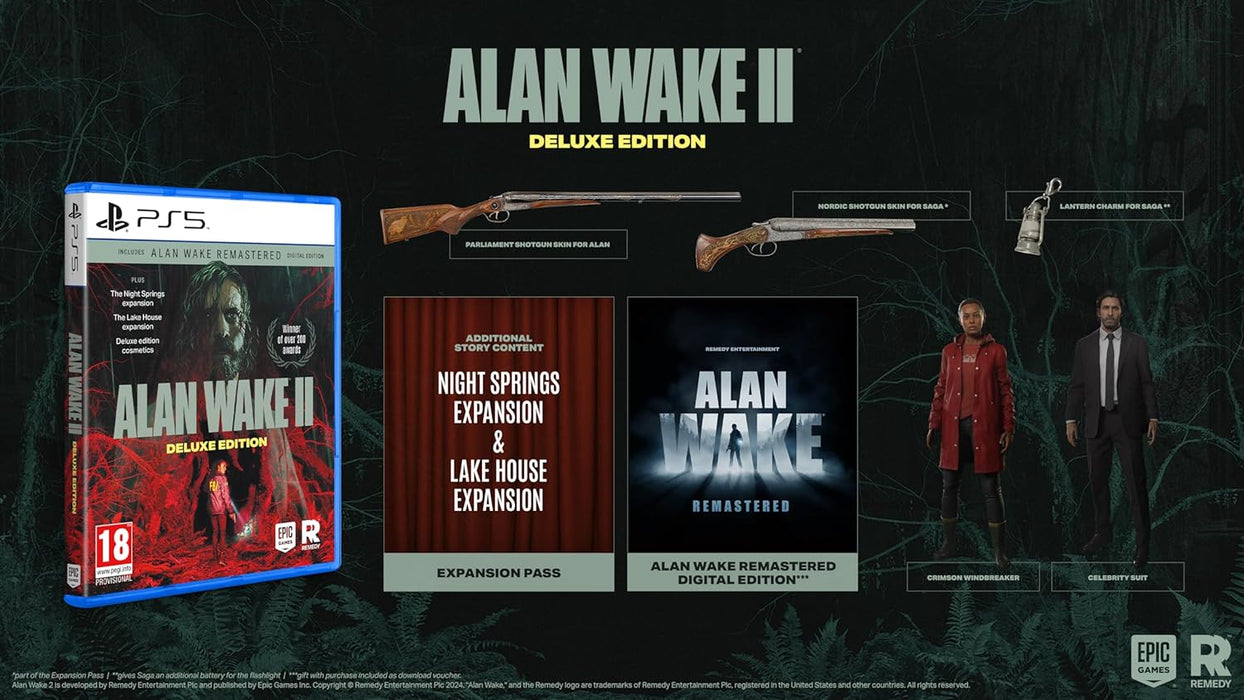 Alan Wake 2 Deluxe Edition - PS5