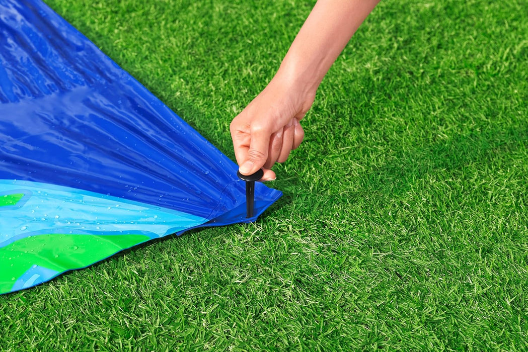 Bestway H2OGO! 2-Personen-Rutsche Lunar Launch 488 x 138 cm