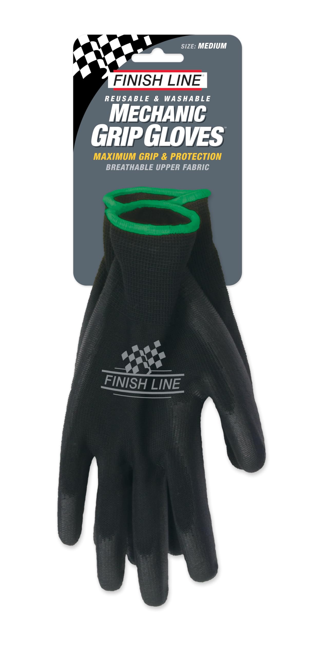 Finish Line Mechanic Grip Gloves - Large / XL