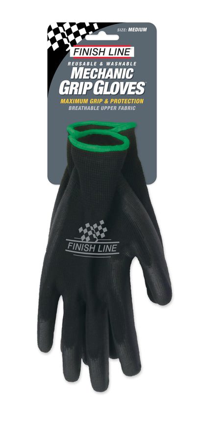 Finish Line Mechanic Grip Gloves - Large / XL