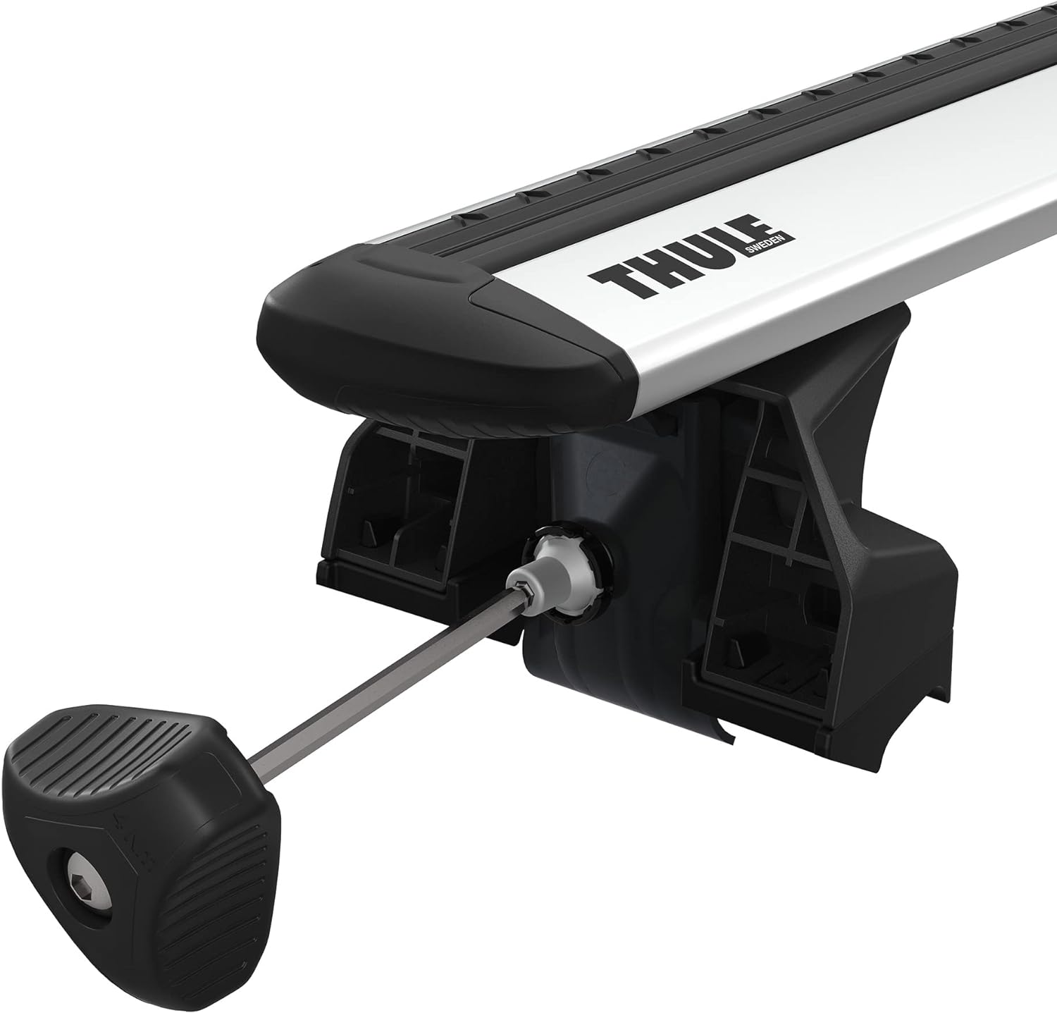Thule 7106 Evo Flush Rail foot pack for cars with low profile roof rails, pack of 4