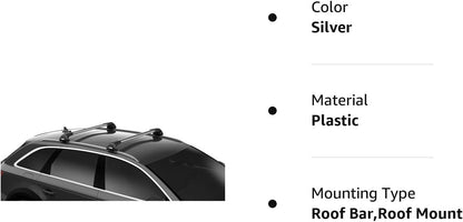 Thule WingBar Edge Evo single bar - silver - 77 cm