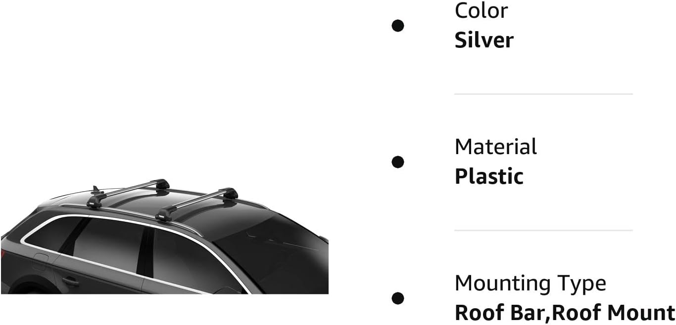 Thule WingBar Edge Evo single bar - silver - 77 cm