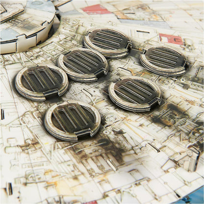4D Build 6069815 Millennium Falcon 3D 223 Pieces Star Wars Desk Decor Building Toys Paper Model Kits for Adults and Teens 12+