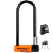Kryptonite Evolution Mini-9 U-Lock with Flexframe bracket Sold Secure Gold