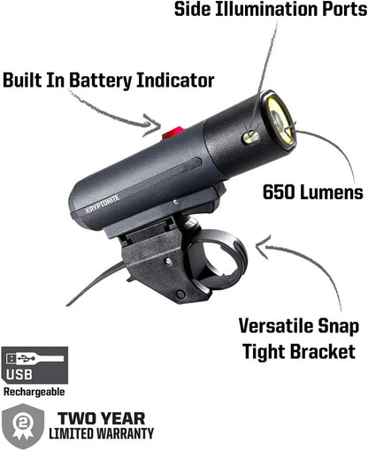 Kryptonite Alley F-650 and Avenue R-50 Premium Usb To See Set