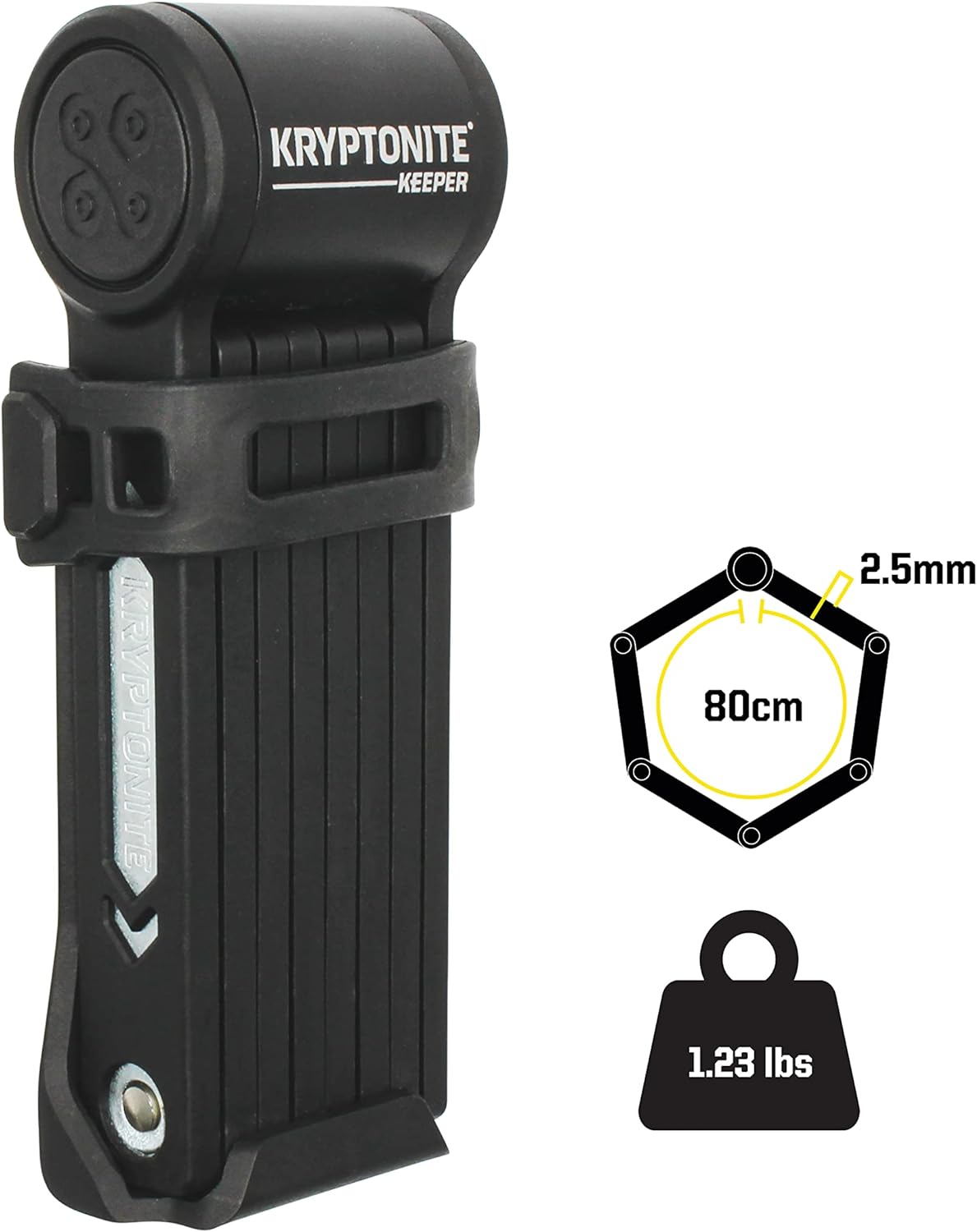 Kryptonite Keeper Mini Folding Lock 80cm