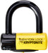 Kryptonite New York Liberty Disc Lock - with reminder cable - Yellow Sold Secure Gold