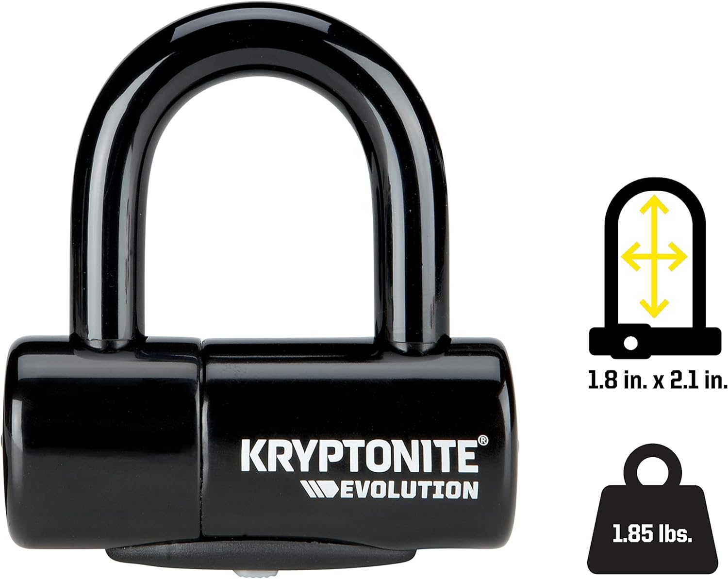 Kryptonite Evolution Disc Lock - Black