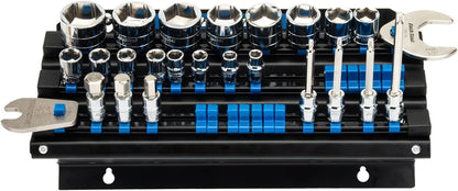 Park Tool JH-3 - Wall-Mounted Socket, Bit and Torque Tool Organiser
