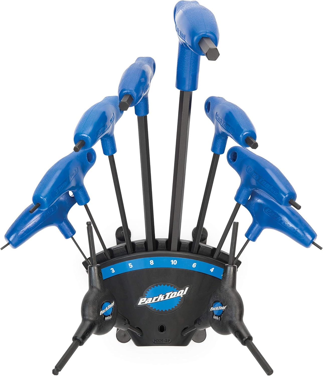 Park Tool PH-1.2 - P-Handled Hex Wrench Set with Holder
