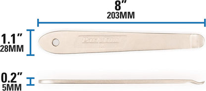 Park Tool TL-5 - Heavy-Duty Steel Tyre Lever - Set Of Two