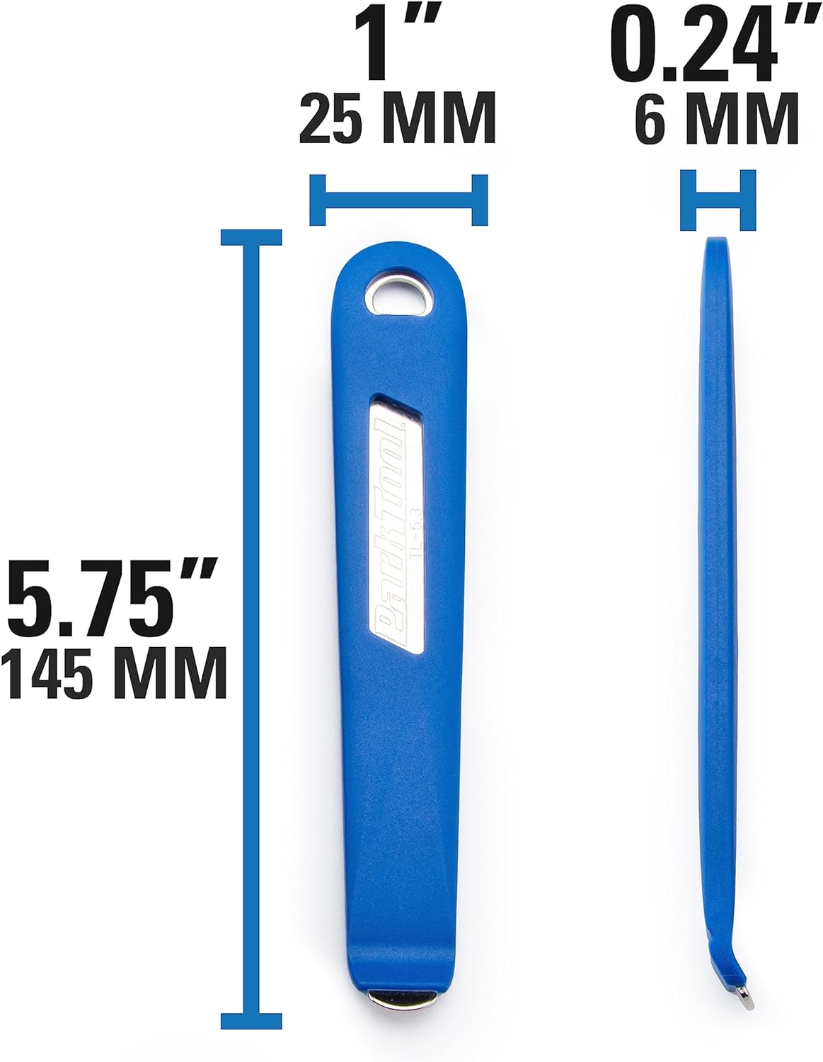 Park Tool TL-6.3 - Steel-Core Tyre Lever Set Of 2 Carded