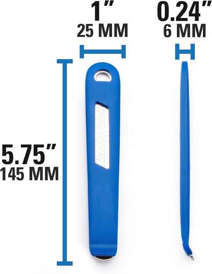 Park Tool TL-6.3 - Steel-Core Tyre Lever Set Of 2 Carded