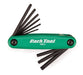 Park Tool TWS-2 - Fold-Up Star-Shaped Wrench Set