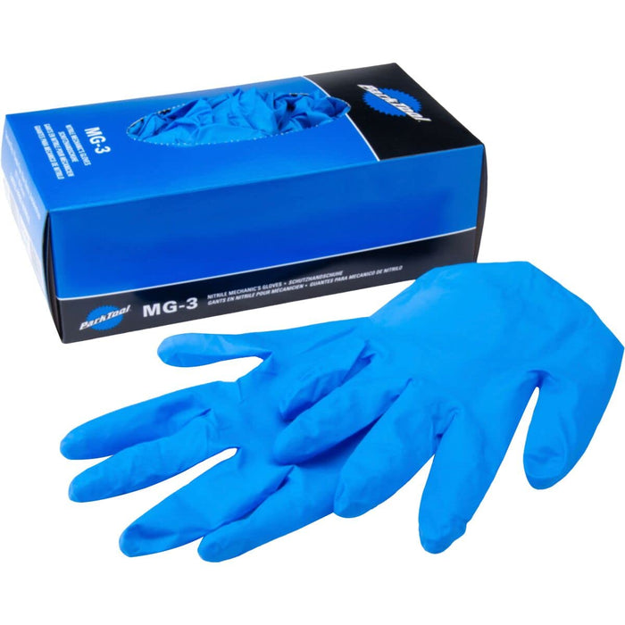 Park Tool MG-3S - Nitrile Mechanics Gloves Small