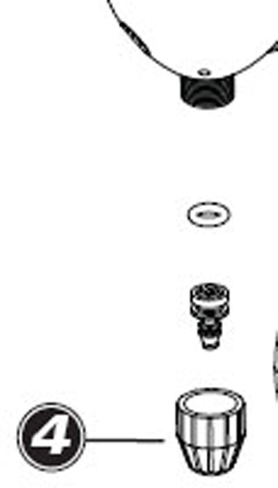 Park Tool 1072 - head / hose compression fitting PFP-4