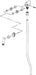 Park Tool 1088 - complete head and hose assembly for PFP-3 and PFP-6
