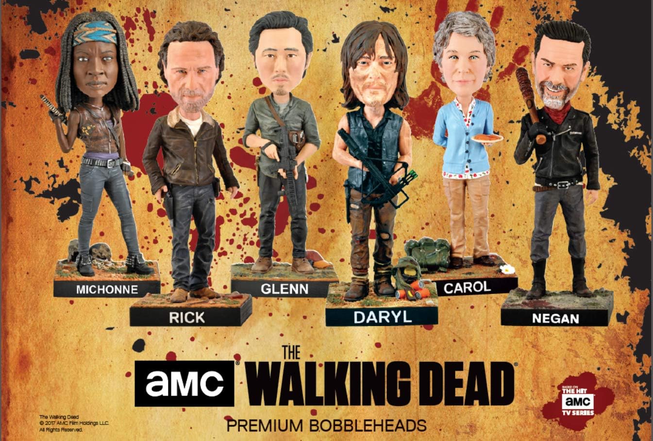 Royal Bobbles The Walking Dead Glenn Collectible Bobblehead Figure