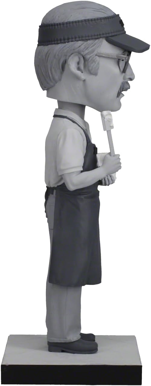 Royal Bobbles Better Call Saul Gene Takavic Bobblehead, Black & White, Premium Polyresin Lifelike Figure, Unique Serial Number, Exquisite Detail