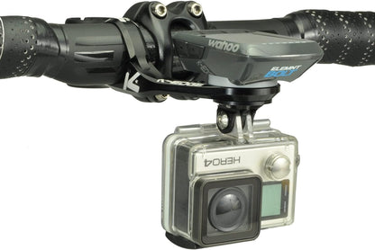 K-Edge Wahoo Max Combo Mount, 31.8mm, Black