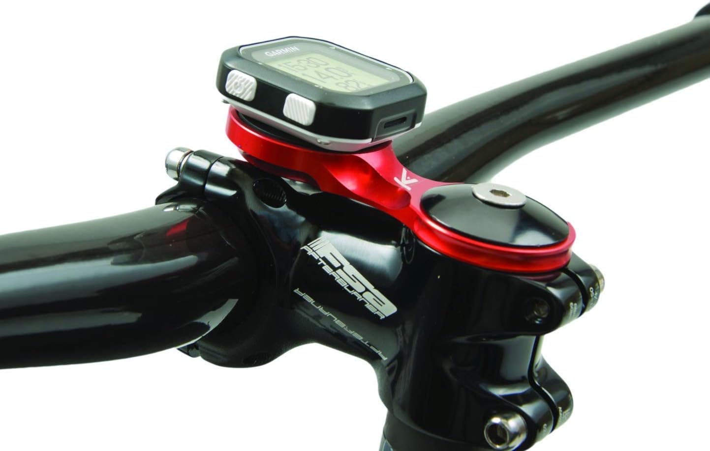 K-Edge Garmin Stem Mount, Fixed Garmin Edge, Black