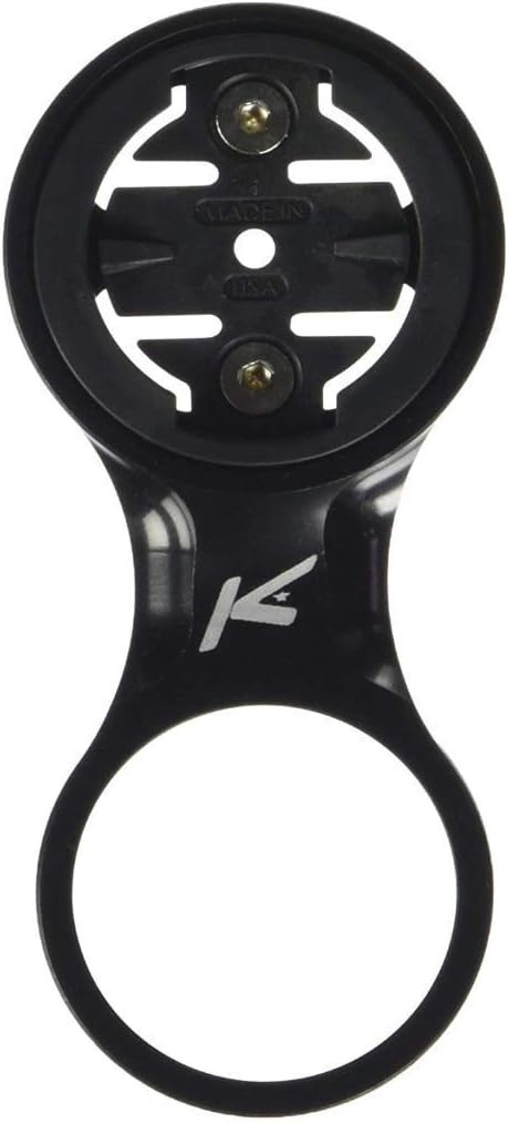K-Edge Garmin Stem Mount, Fixed Garmin Edge, Black