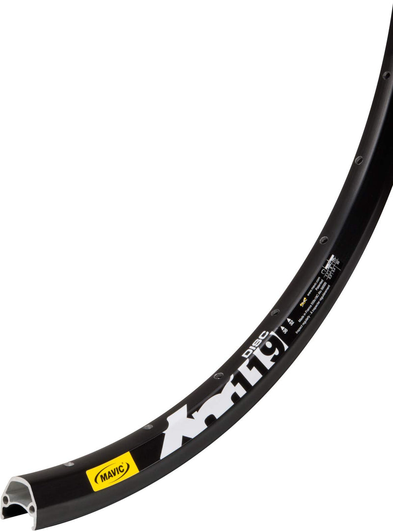 Mavic XM119 32 hole disc rim, black anodised 26 inch