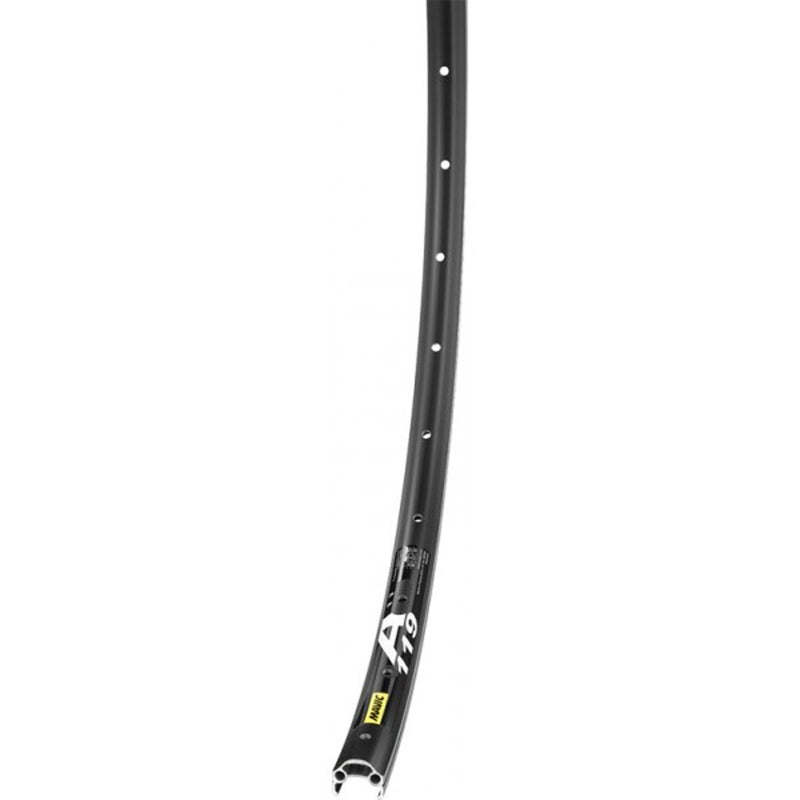 Mavic A119 32 hole hybrid and touring rim, black anodised