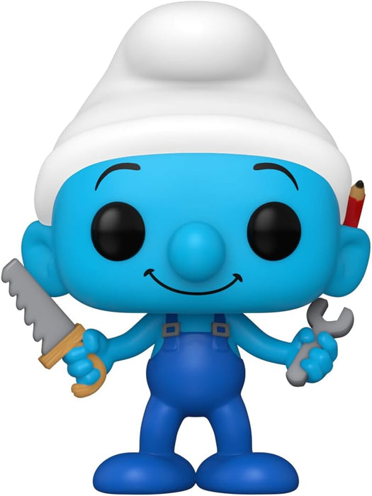 Funko Pop! TV: Papa Smurfs - Handy Papa Smurf - Figura de Vinilo Coleccionable - Idea de Regalo- Mercancia Oficial - Juguetes para Niños y Adultos - TV Fans - Muñeco para Coleccionistas y Exposición