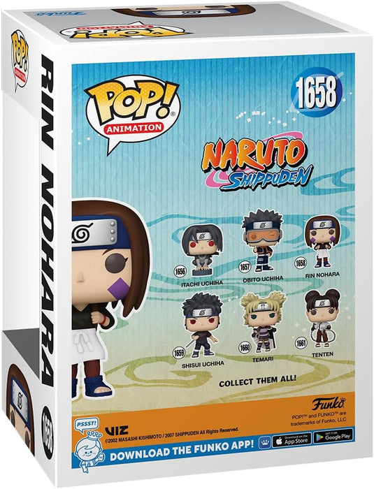 Funko Pop! Animation: Naruto - Rin Nohara - Naruto Shippuden - Collectable Vinyl Figure - Gift Idea - Official Merchandise - Toys for Kids & Adults - Anime Fans - Model Figure for Collectors